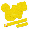 Safety Track® 3336/Office (пластины) 10шт  цвет желтый
