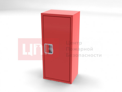 Шкаф пожарный навесной закрытый красный ШПО-102 НЗК (евроручка)