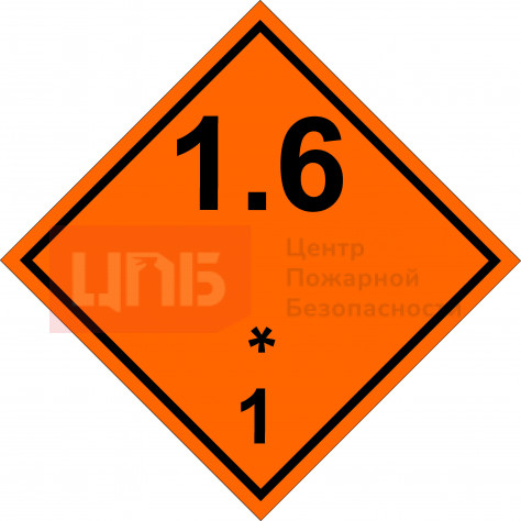 ЗО4 Взрывчатые вещества класс 1.6